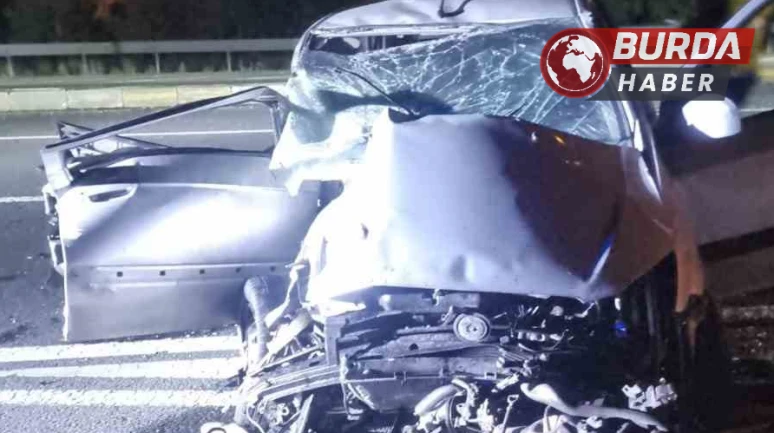 Konya’da yolcu otobüsü ile otomobil çarpıştı: 2 kişi yaralandı