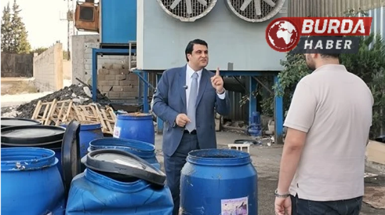 Gıda fabrikası denetimlerinde Belediye başkanı çileden çıktı.