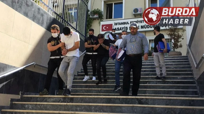 Lüks araçların motor numaraları değiştiren çete, operasyonla yakalandı