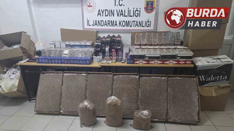 Didim'de Kaçak Sigara Ele Geçirildi, Piyasa Değeri 1.4 Milyon TL!