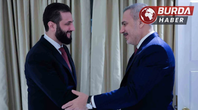 Dışişleri Bakanı Fidan Washington'da Suriye Cumhurbaşkanı ile Görüştü