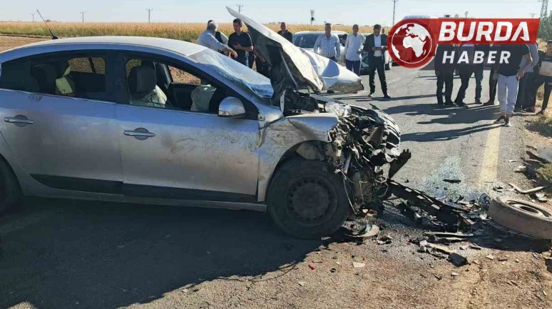 Mardin'de Meydana Gelen Trafik Kazasında 6 Kişi Yaralandı.