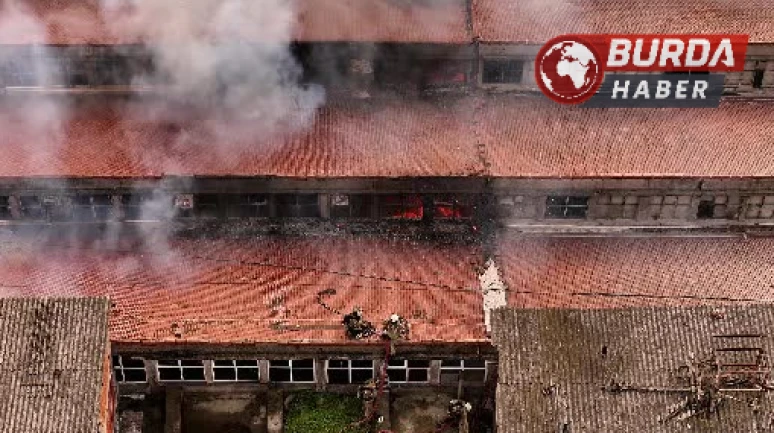 Bakırköy'deki Fabrikada Yangın