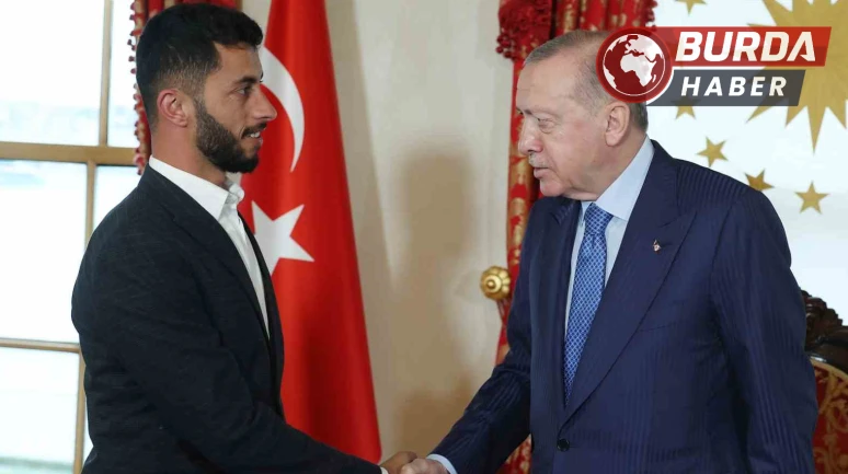 Cumhurbaşkanı Erdoğan, Oscar Ödüllü Yönetmen Basel Adra'yı Kabul Etti