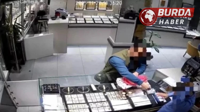 Bursa'da 4 Milyon TL Değerinde Altın Hırsızlığı