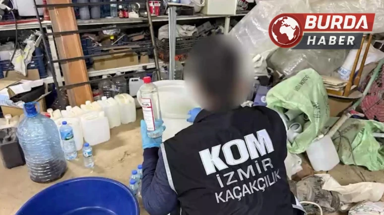 Yılbaşı Öncesi Kaçak İçki Operasyonu: 650 Litre İçki Ele Geçirildi