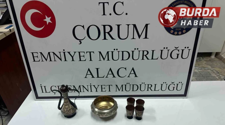 Çorum'da Tarihi Eser Operasyonu: 1 Şüpheli Gözaltında