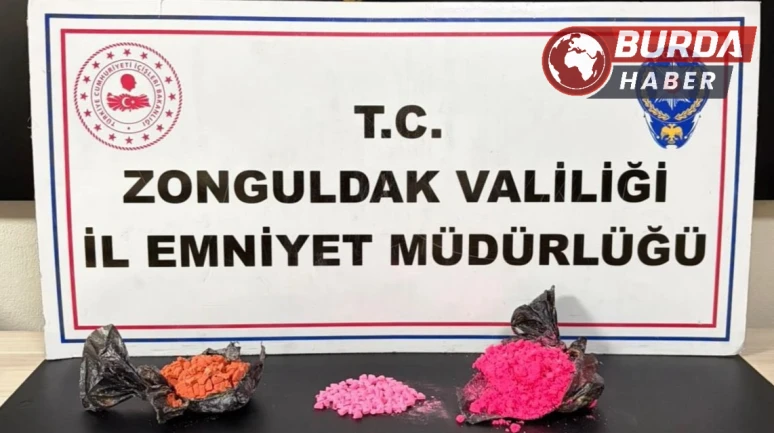 İstanbul'dan Ereğli'ye Uyuşturucu Hap Getiren Sevgili Çift Tutuklandı