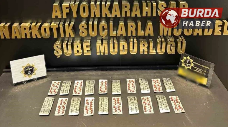 Afyonkarahisar'da Uyuşturucu Operasyonu: 280 Hap Ele Geçirildi