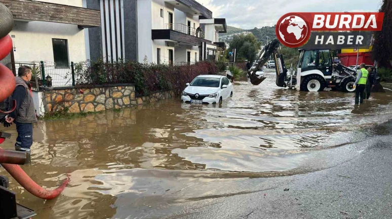 Bodrum'da Yaşanan Sel Felaketi Sonrası Hasar Tespit Ediliyor