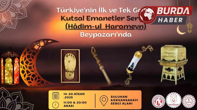 Hadimü’l Haremeyn Sergisi 14-20 Nisan'da ziyarete açılacak.