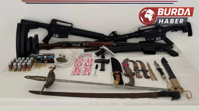 Jandarmadan silah kaçakçılarına operasyon: 10 kişi gözaltında