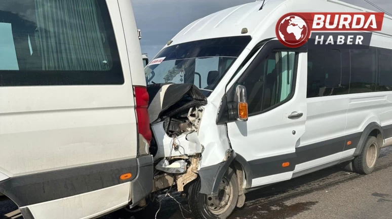 Siverek’te öğretmen servisleri çarpıştı: 28 yaralı