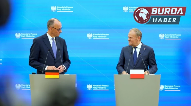 Almanya Başbakanı Merz, Polonya’da Başbakan Donald Tusk ile görüştü.