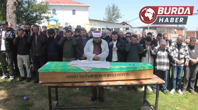 Ordu’da suda cansız bedenine ulaşılan şahıs toprağa verildi.