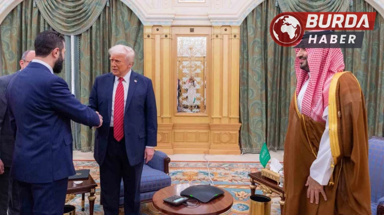 Trump, Riyad’da Suriye Devlet Başkanı Ahmed eş-Şara ile görüştü.