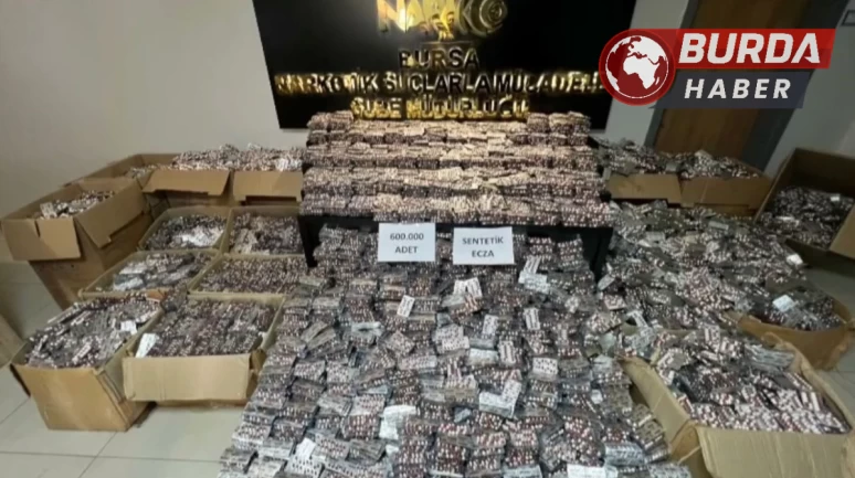 Bursa’da uyuşturucuya büyük darbe: 540 şahıs tutuklandı