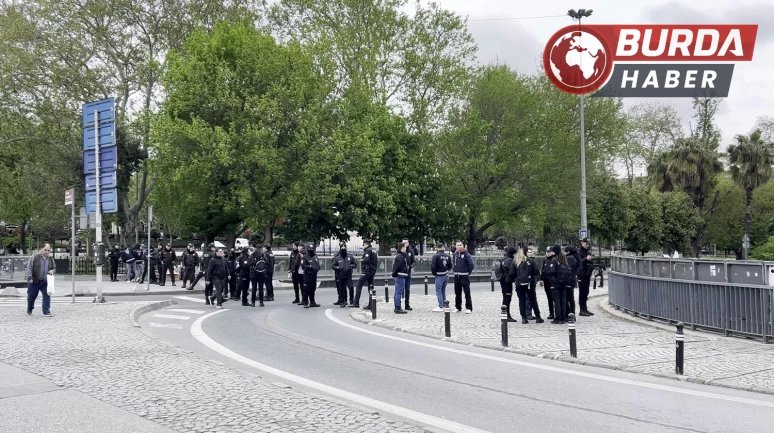 Saraçhane’de 1 Mayıs dolayısıyla güvenlik tedbirleri alındı.