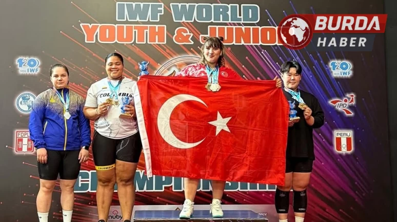 Ispartalı halterci Çevik’ten dünya şampiyonluğu!