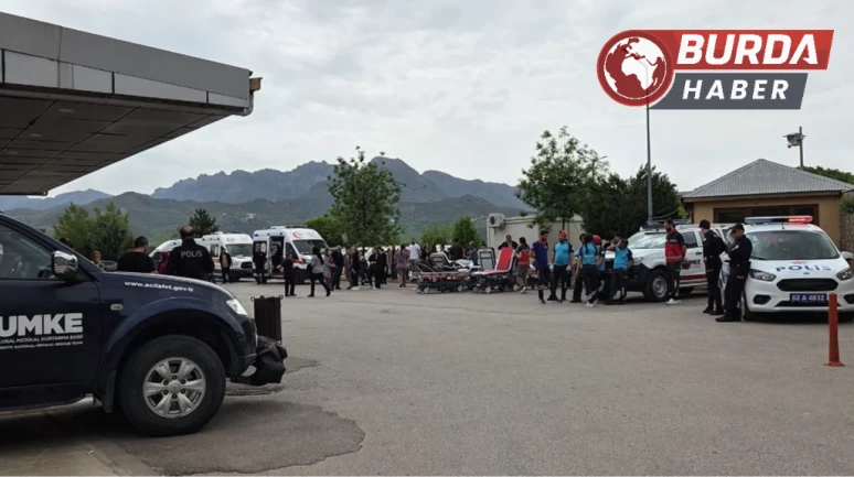 Tunceli Devlet Hastanesinde yangın çıktı, hastalar tahliye edildi.