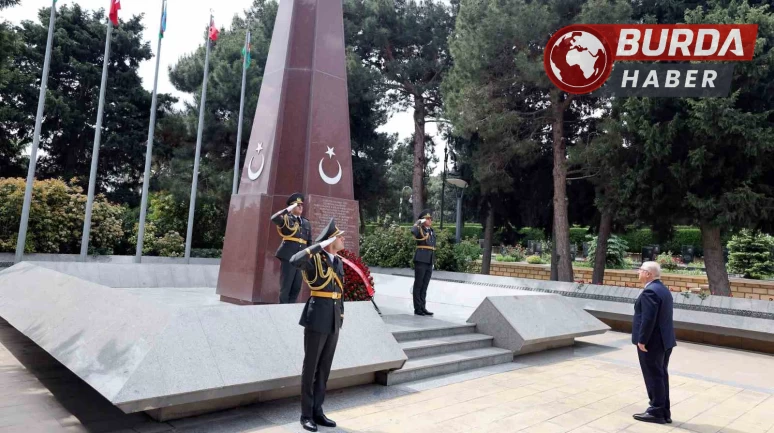 Güler,Bakü’de Haydar Aliyev’in mezarı ve Türk Şehitliğini ziyaret etti