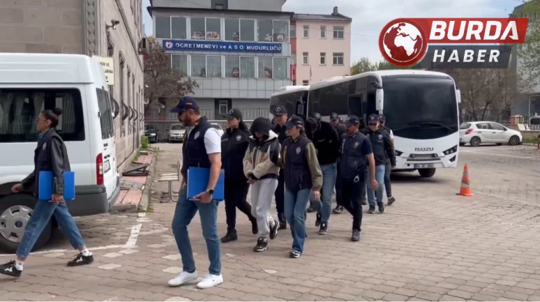 Ağrı merkezli yasa dışı bahis operasyonunda 20 kişi gözaltına alındı.