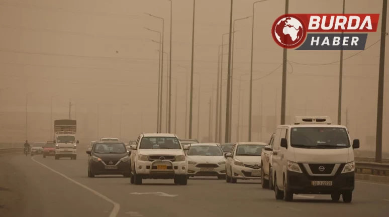 Irak’ı kum fırtınası vurdu, 4 kişi hayatını kaybetti.