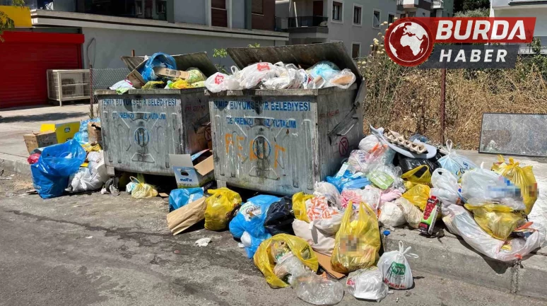 Buca’da maaş krizi: İşçiler parasız, sokaklar çöp dolu