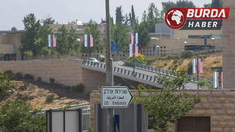 ABD’nin İsrail Büyükelçiliğinden tahliyeler başladı.