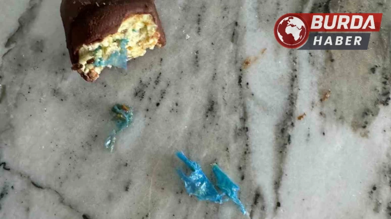 Dubai çikolatasının içinden plastik parçalar çıktı, ölümden dönüldü.
