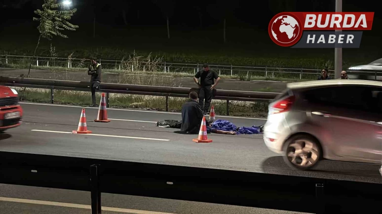 İstanbul'da yola atlayan yaya feci şekilde can verdi.