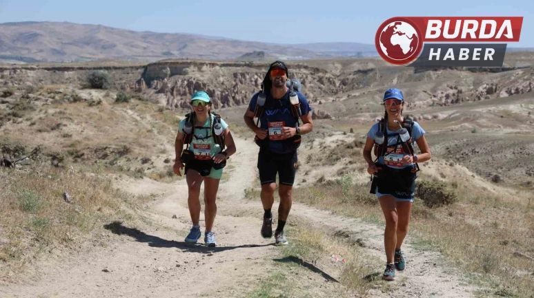 Çöl maratonu bu yıl ikinci kez Kapadokya’da start aldı.