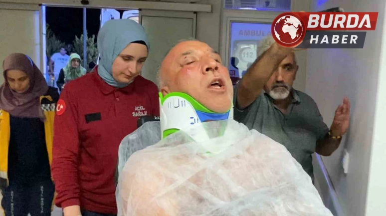 "Müziğin sesini kısın" diyen emekli polis memuru bıçaklandı.