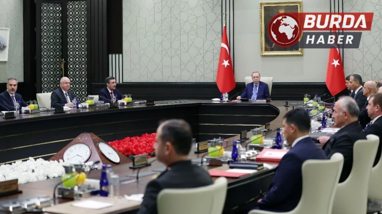 Milli Güvenlik Kurulu, 6 maddelik bildiri yayımladı.