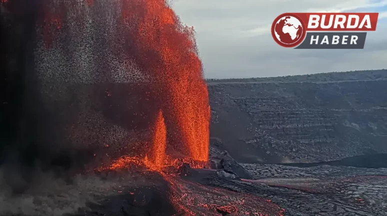 Rusya’daki deprem sonrasında Klyuchevskoy yanardağı faaliyete geçti.