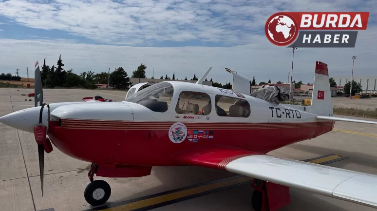Bayburt’ta özel bir jet henüz belirlenemeyen bir nedenle düştü.