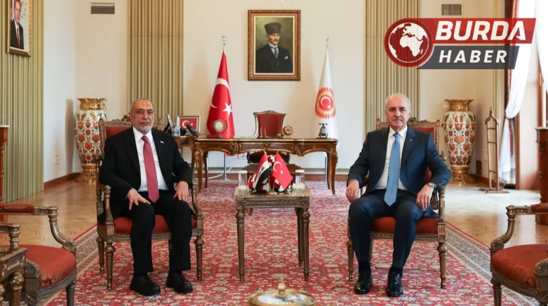 Kurtulmuş, Irak Temsilciler Meclisi Başkanı Meşhadani ile görüştü.
