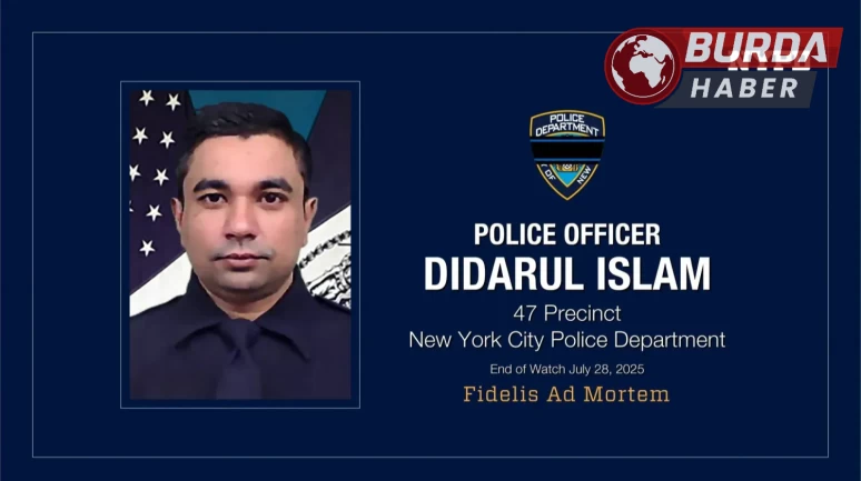 New York’ta öldürülen polis memuru İslam toprağa verildi.