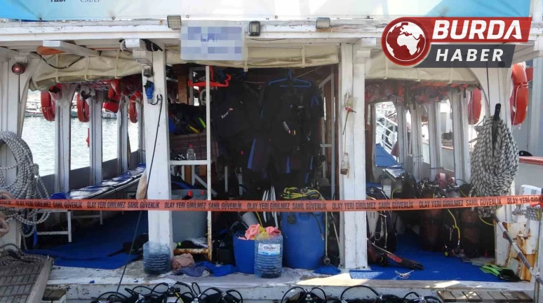 Dalış eğitimi sırasında fenalaşan kadın kurtarılamadı.