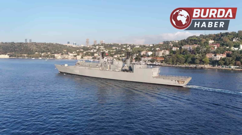 Romanya Deniz Kuvvetleri F222 fırketeyni görev için Akdenize iniyor.