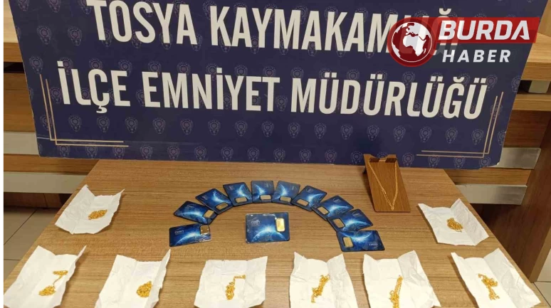 Kastamonu’da 30 parça sahte altın ele geçirildi: 3 kişi gözaltında