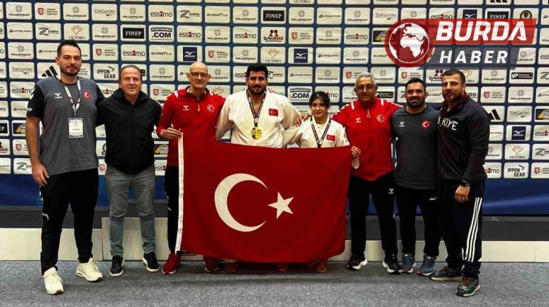 Milli judocu Münir Ertuğ, Avrupa şampiyonu oldu.