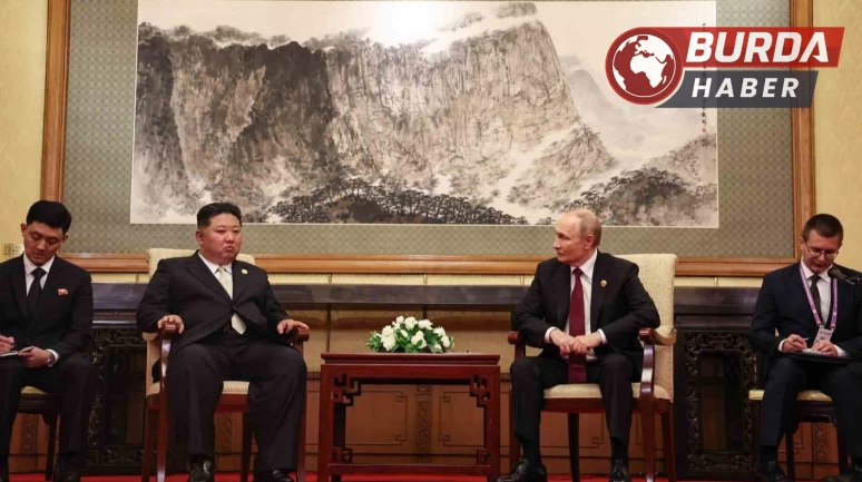 Rusya Devlet Başkanı Putin, Kuzey Kore lideri ile bir araya geldi