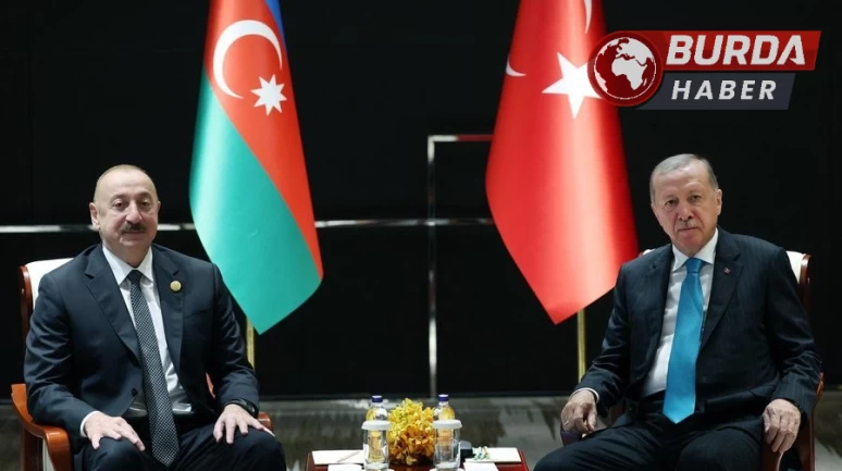 Cumhurbaşkanı Erdoğan, Cumhurbaşkanı İlham Aliyev’le görüştü.
