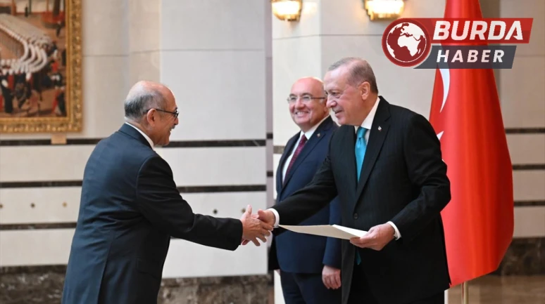 Cumhurbaşkanı Recep Tayyip Erdoğan, 4 ülkenin büyükelçisini kabul etti