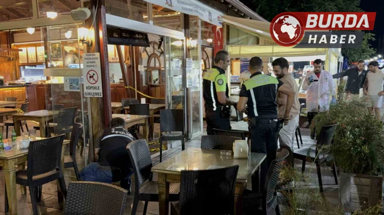 Bodrum’da çıkan hesap kavgasında kafeyi kurşun yağmuruna tuttular.