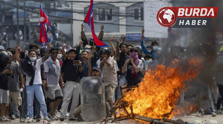 Nepal’de sosyal medya protestosunda 13 kişi öldü.
