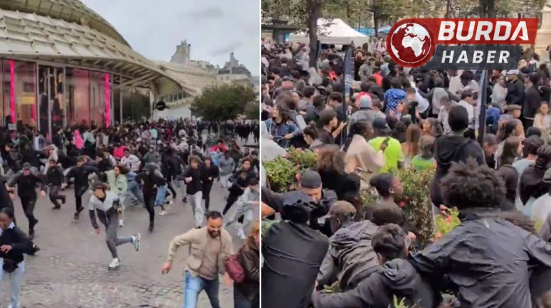 Paris’te bedava yemek izdihama neden oldu: 5 şahıs gözaltına alındı