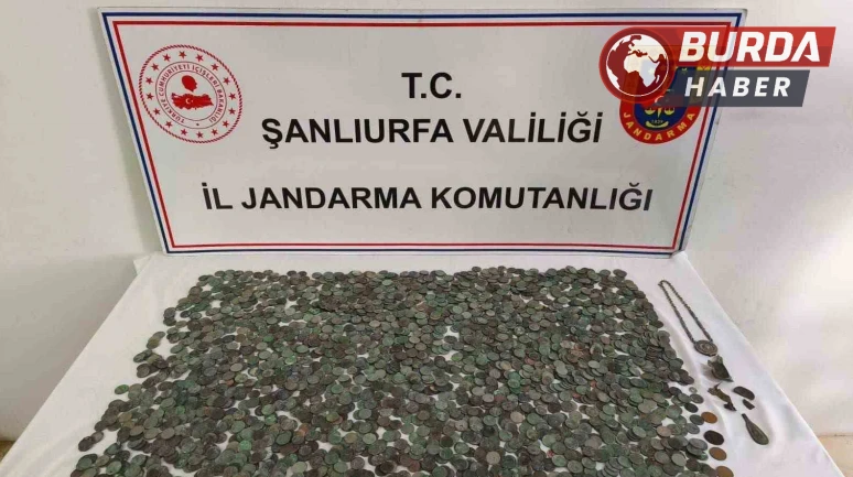 Şanlıurfa'da Tarihi Eser Kaçakçılığı: Binlerce Sikke Ele Geçirildi