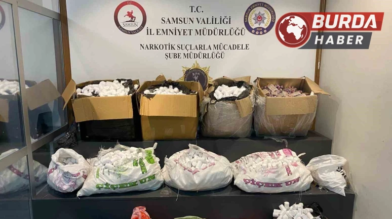 Samsun'da 236 Bin Uyuşturucu Hap Ele Geçirildi, 3 Şüpheli Yakalandı